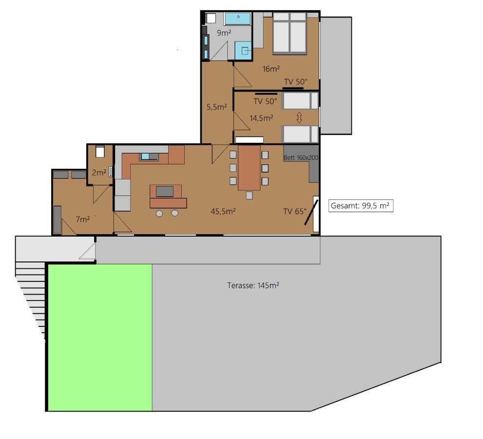Apartamento Panorama Alpendorf Sankt Johann im Pongau Exterior foto